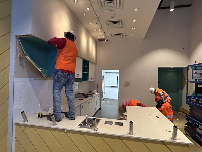Commercial Kitchen Work (After)